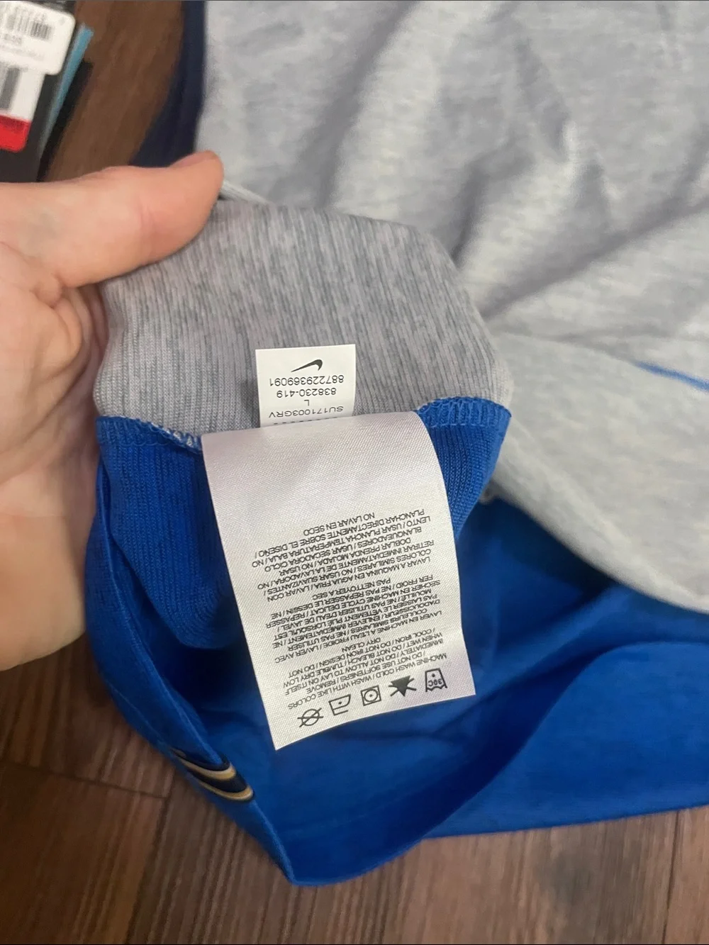 NIKE NFL Blue Rams tank top,Sz.L!NWT